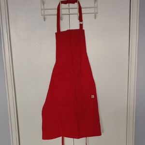 Classic Red Kitchen Apron